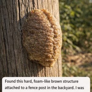 That Strange Foam-Like Blob on Your Fence Is Not What You Think — And You Should Leave It Alone
