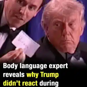 Trump Didn't Flinch During WHCD Assassination Attempt — Body Language Expert Explains Why