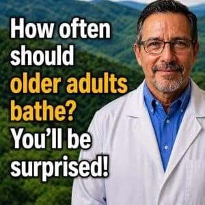 Why Doctors Say People Over 70 Should Stop Showering Every Day