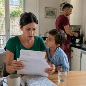 My Seven-Year-Old Son Whispered "Daddy Has a Girlfriend and He's Going to Take All Your Money" — I Canceled My Trip and Opened an Envelope That Changed Everything